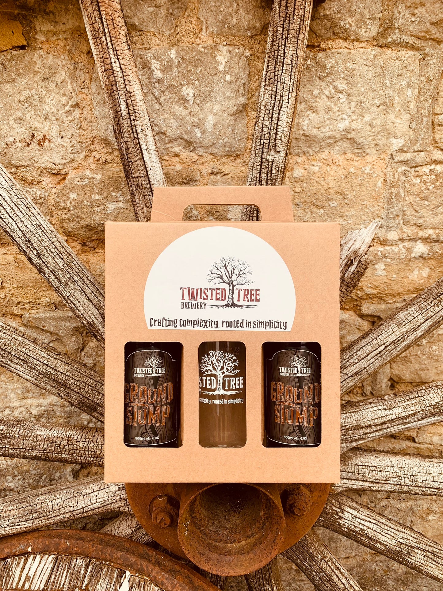 Ground Stump Bottle Gift Set + Pint Glass